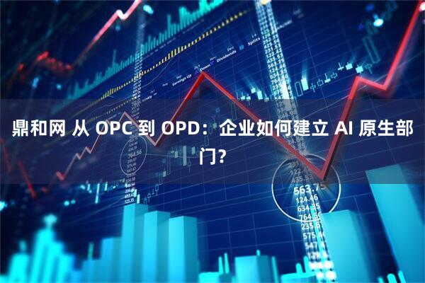 鼎和网 从 OPC 到 OPD：企业如何建立 AI 原生部门？